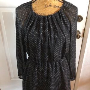 MNG polka dot dress
